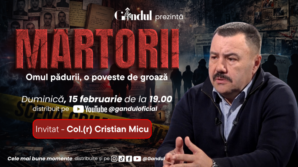Cazul Eugen Galeș, criminalul în serie care a îngrozit România, la MARTORII – Duminică, 15 februarie, ora 19:00