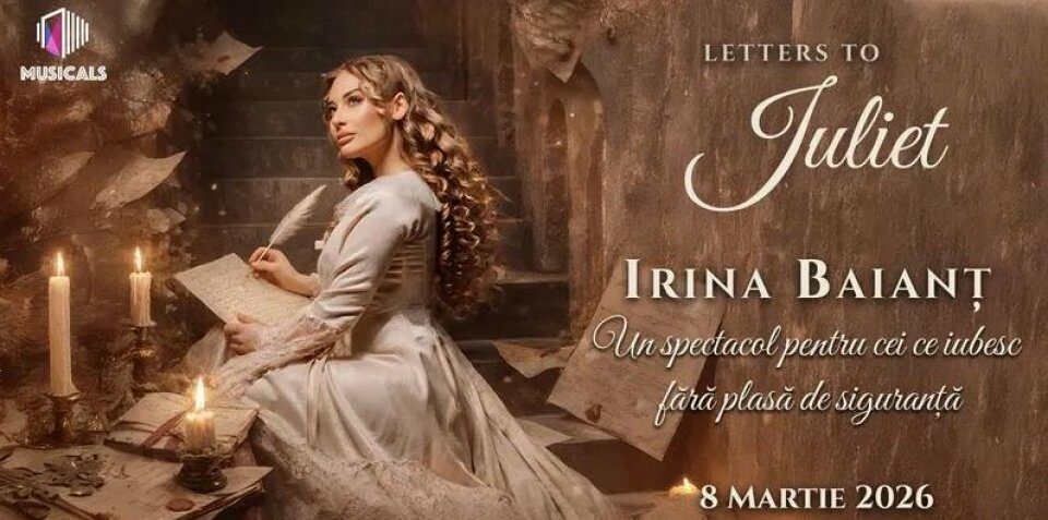 Irina Baianț transformă 8 Martie într-o declarație de iubire. Un spectacol despre curajul de a simți