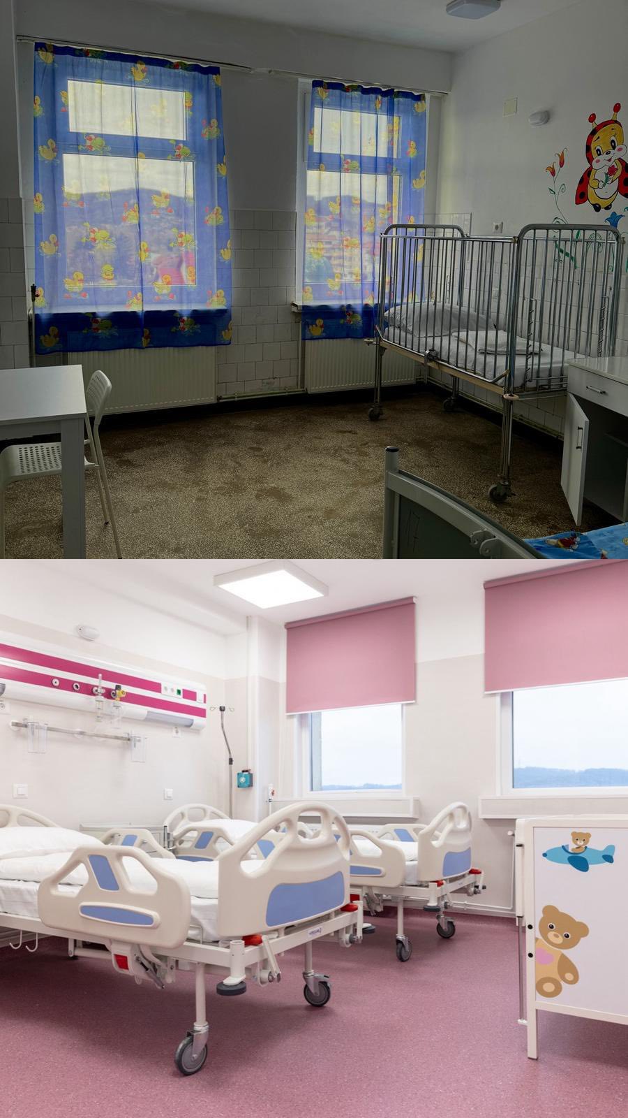 Pediatria de la Spitalul Municipal Curtea de Argeș a fost modernizată