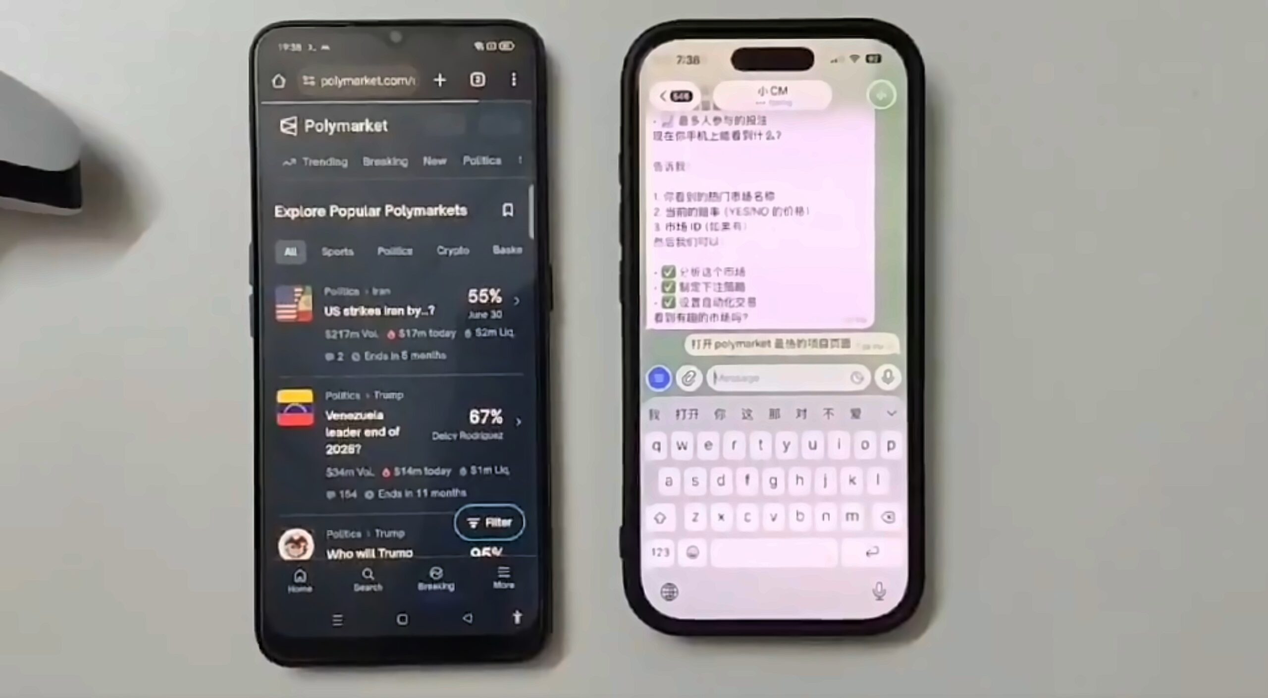 CNN: Trader misterios câștigă aproape 1 milion de dolari pe Polymarket după ce a prezis atacuri asupra Iranului