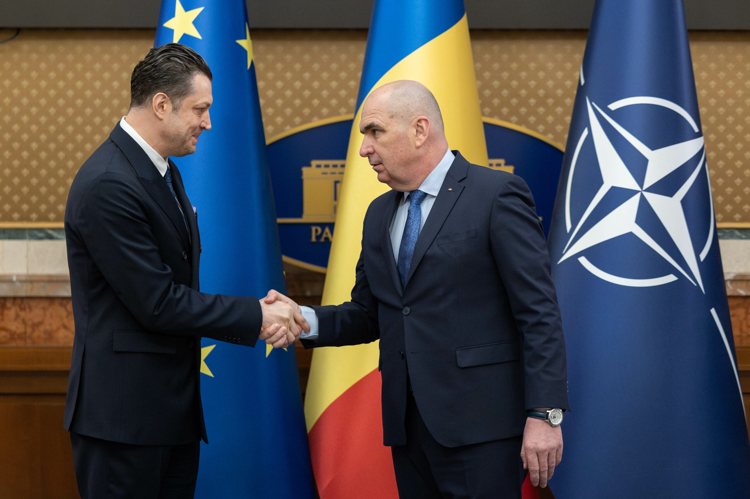 Premierul Ilie Bolojan s-a întâlnit cu noul ambasador al Republicii Moldova în România