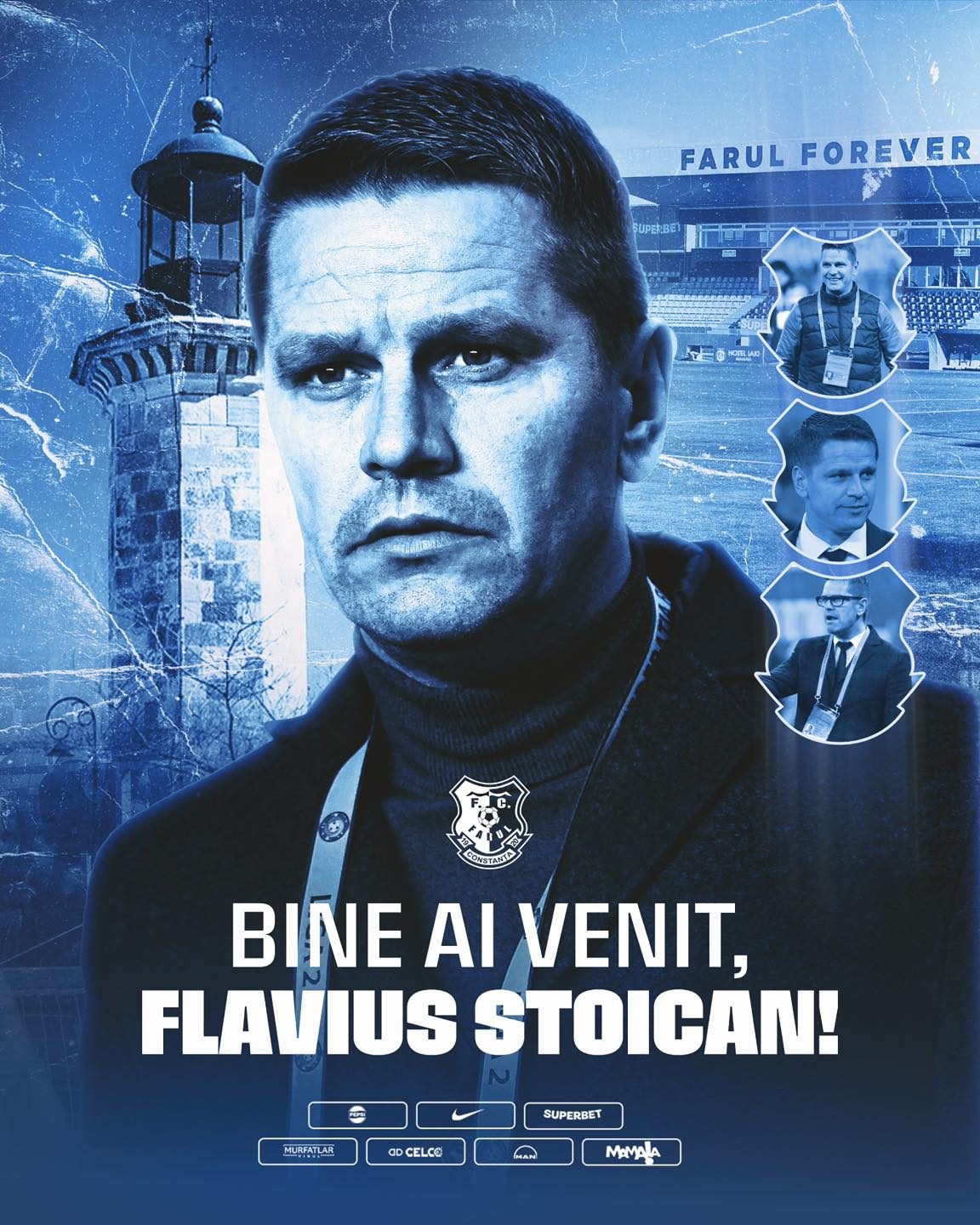 Flavius Stoican, numit antrenor la Farul Constanța
