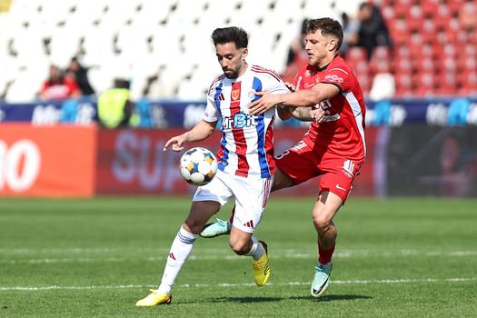 Oțelul Galați se impune cu 2-0 în fața lui Hermannstadt, primul succes în play-out