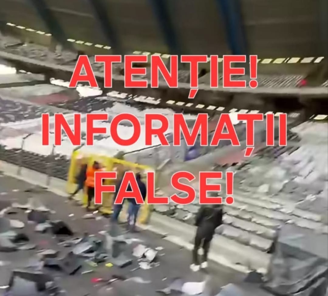 MAI: Imaginile distribuite online despre concertul lui Max Korzh de pe Arena Națională sunt false