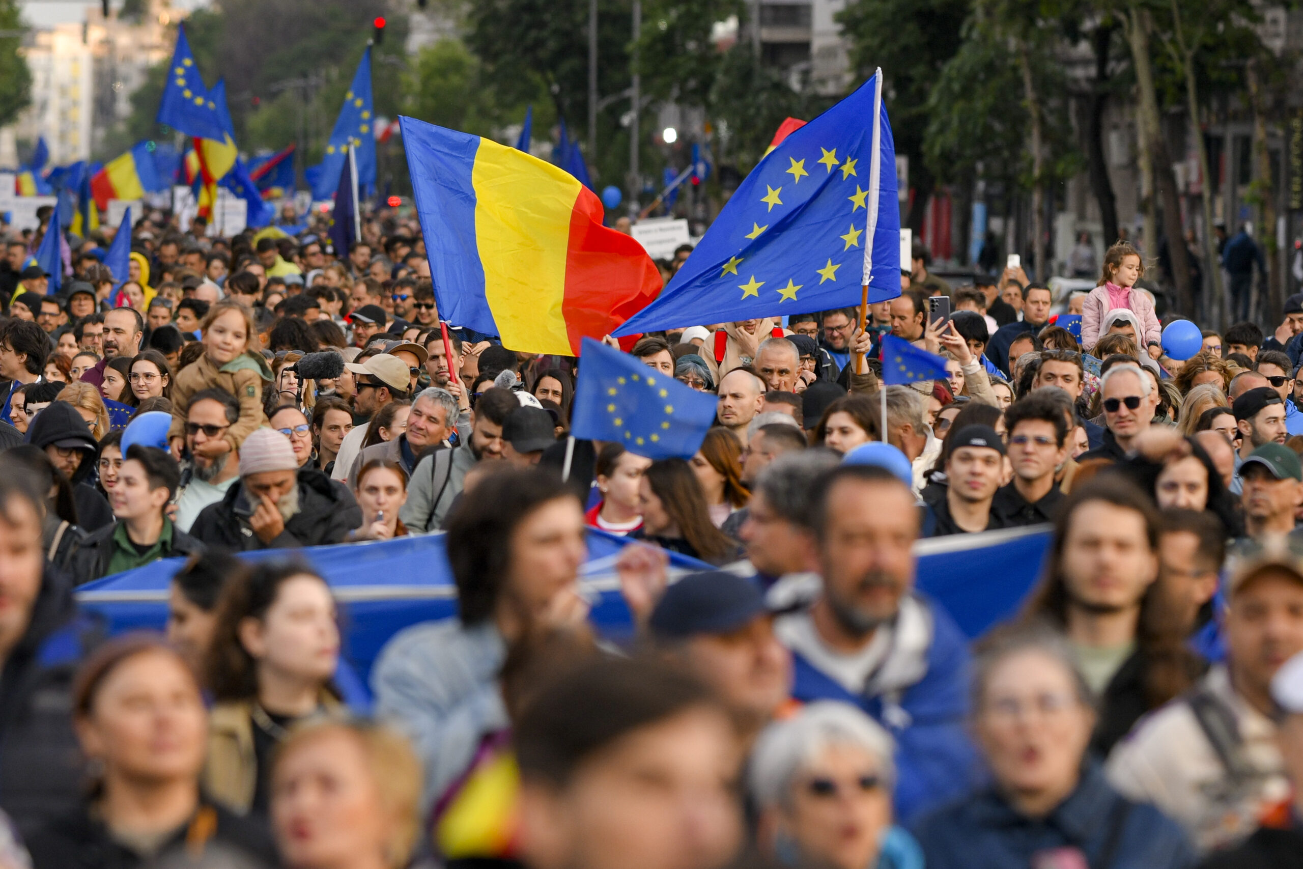 Marș pro-Europa sâmbătă, în București. Care este programul și traseul evenimentului