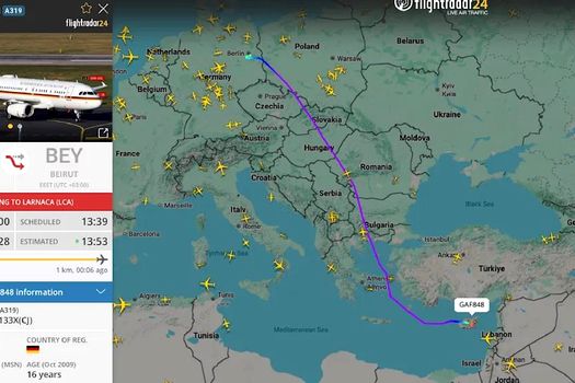 Avionul unui ministru german, deviat din cauza atacurilor israeliene din Liban. Unde a fost nevoit să aterizeze