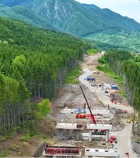Cârtița care va străpunge Carpații pe viitoarea autostradă Sibiu-Pitești va ajunge în următoarele săptămâni