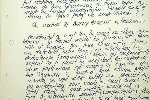 Document CNSAS: Cum a încercat regimul comunist să ascundă accidentul grav al Elenei Ceaușescu. Până și presa străină era supravegheată