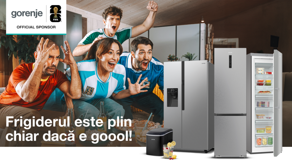Gorenje aduce răcoarea în casele românilor la FIFA World Cup 2026™