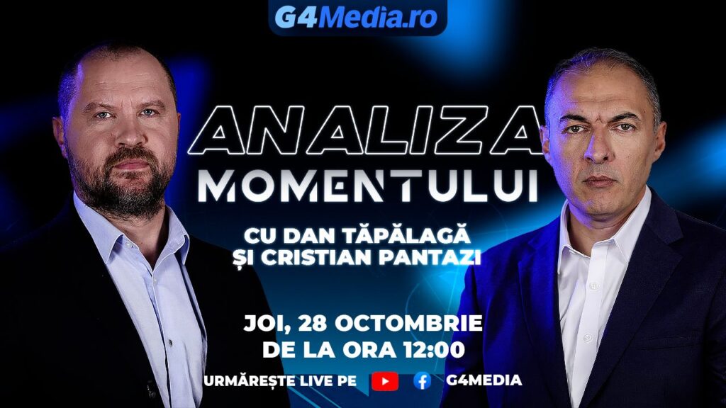 Analiza Momentului: Dan TÄpÄlagÄ Èi Cristian Pantazi discutÄ LIVE de la ora 12.00 despre relaÈia PSD-Luca Niculescu