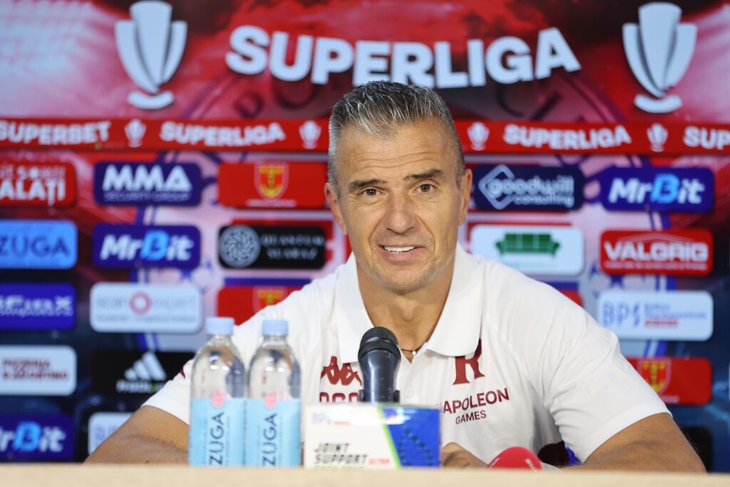 Daniel Pancu, antrenorul FC Rapid, Ã®nainte de derby-ul cu FCSB: Nu existÄ nicio favoritÄ